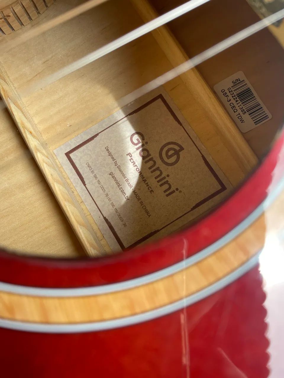 ? Violão Elétrico Giannini - Conservado ? - Foto 4