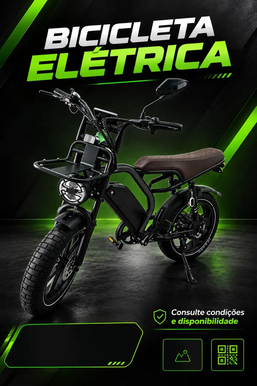 Bicicleta elétrica v20 ultra 
