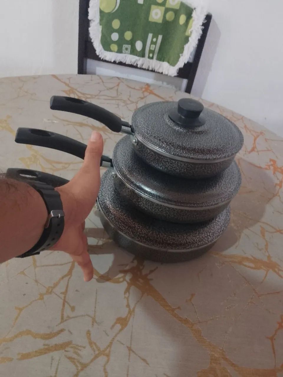 Conjunto de 8 panelas  - Foto 4