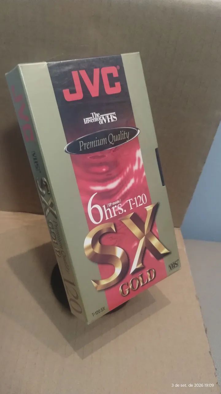 Fita VHS para Gravação Lacrada - Foto 2