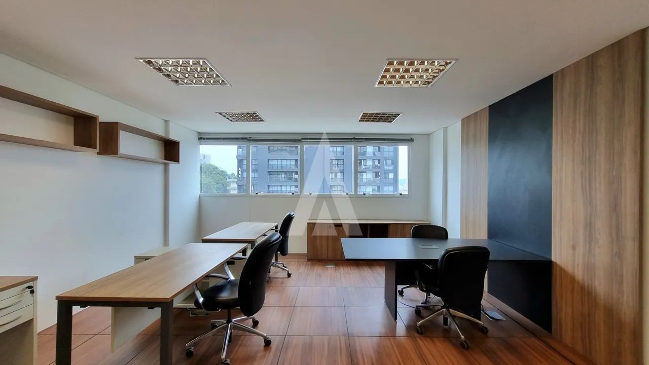 Sala comercial mobiliada com 35,56 m² e 2 lavabos no Centro - Foto 4