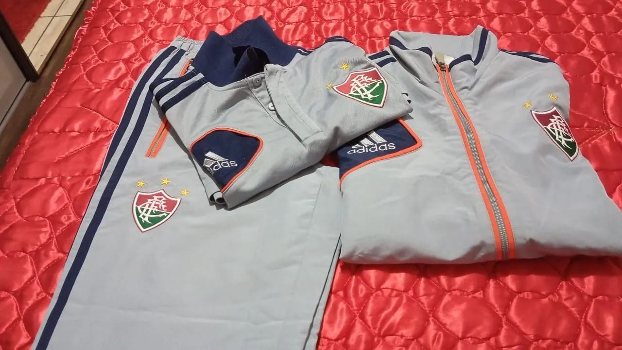 Kit uniforme do Fluminense com 03 peças  - Foto 4