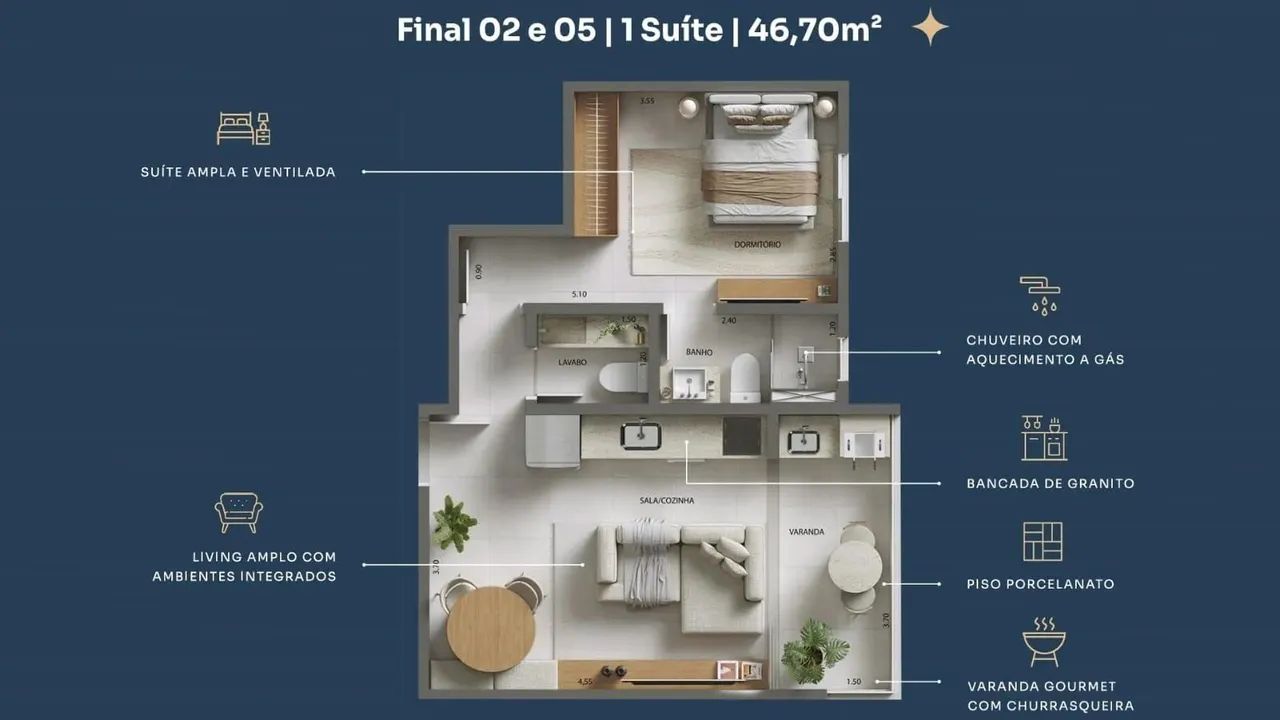 Martim de Sá - Apartamento