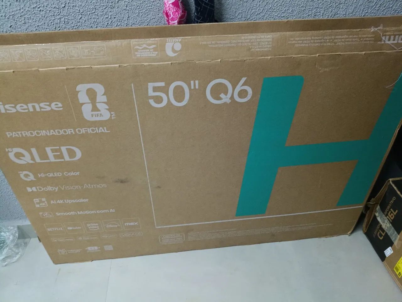 Tv qled hisense q6n 50 polegadas  - Foto 4