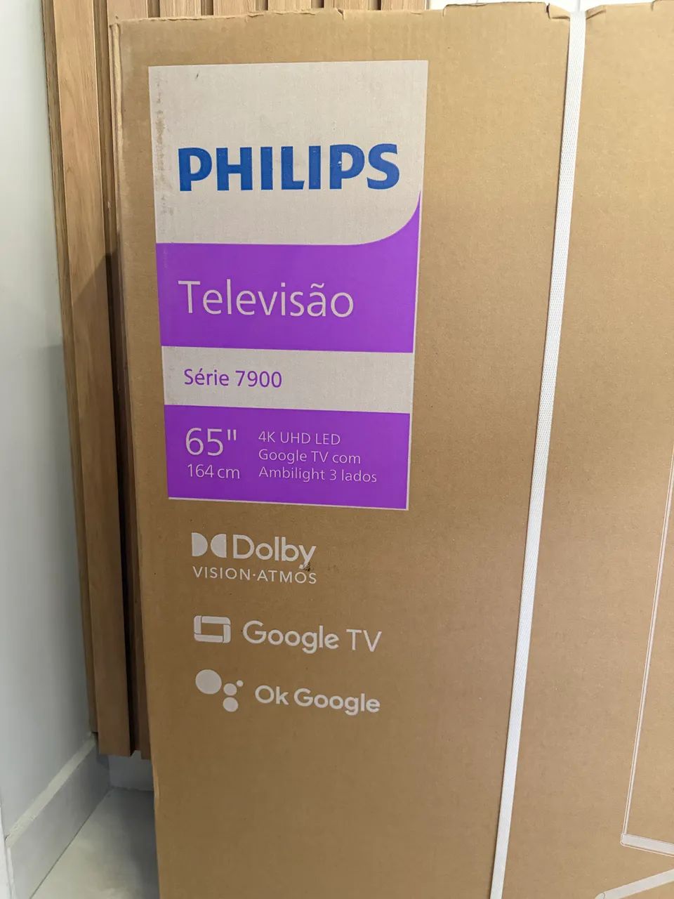 TV PHILIPS, Smart TV, Ambilight 65" 4K