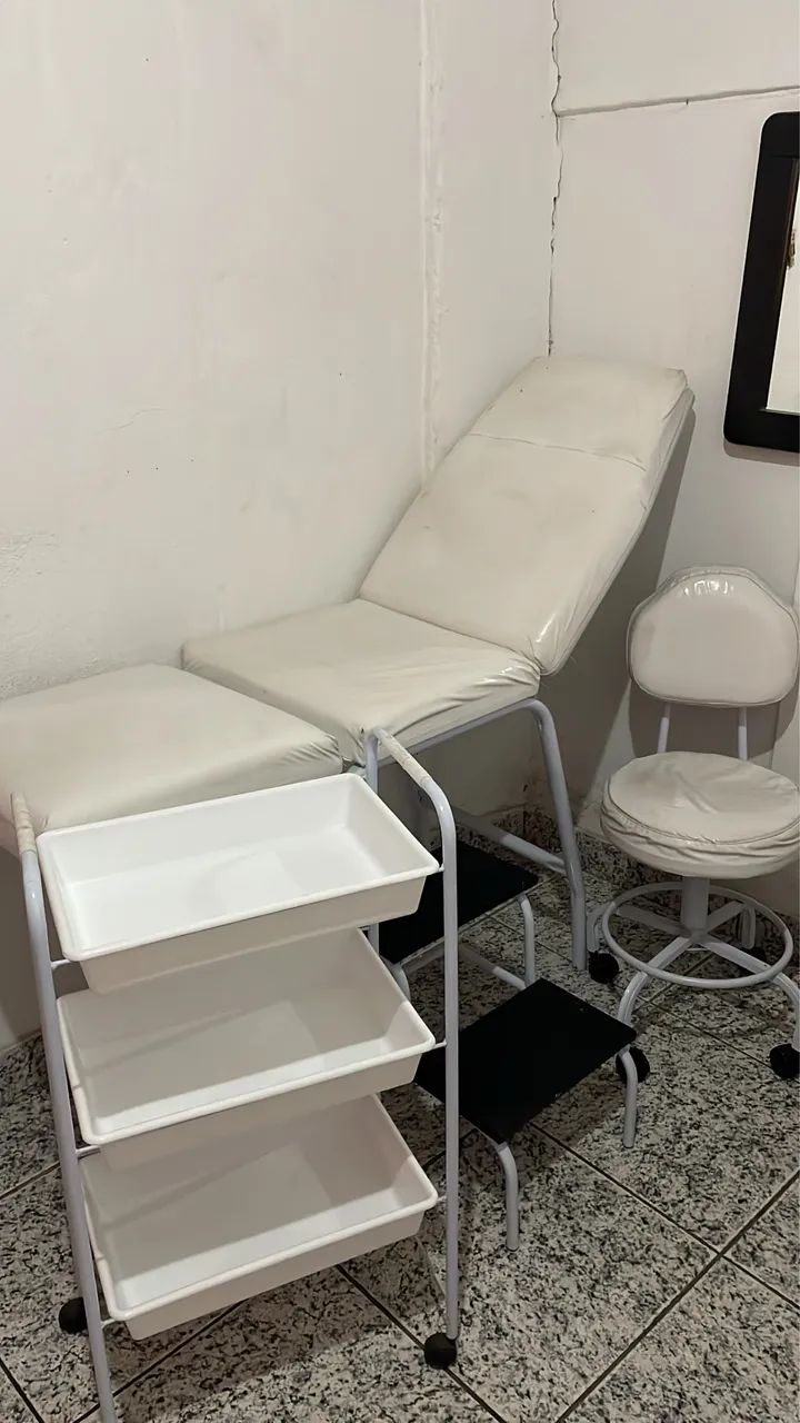 Kit maca, mocho, escadinha e carrinho auxiliar - Foto 5