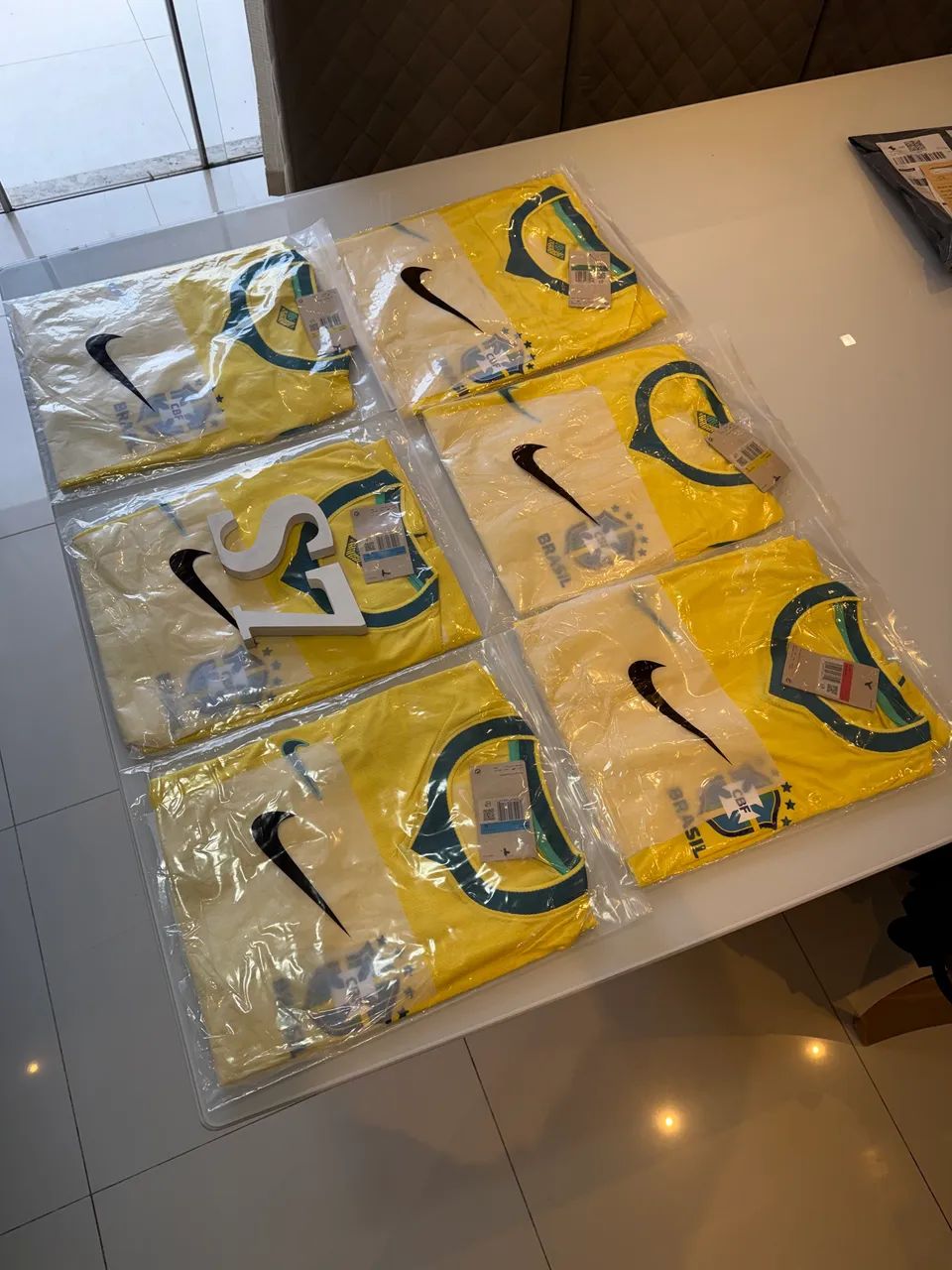 Camisa Jogador Seleção Brasileira Amarela Copa do mundo home I 2026 / 2027 - Foto 4