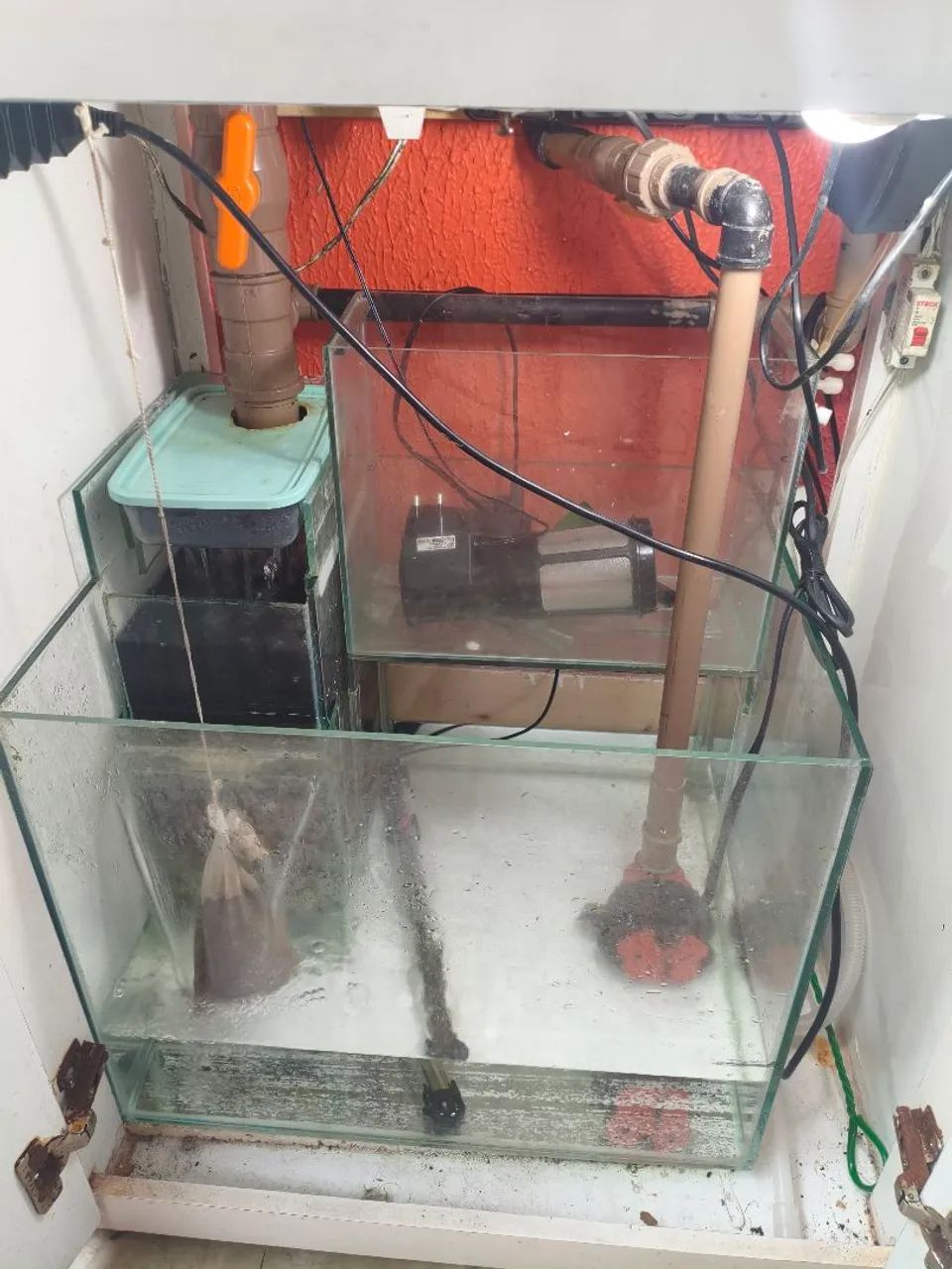 Aquário 200 litros, completo com móvel + sump + acessórios. - Foto 4