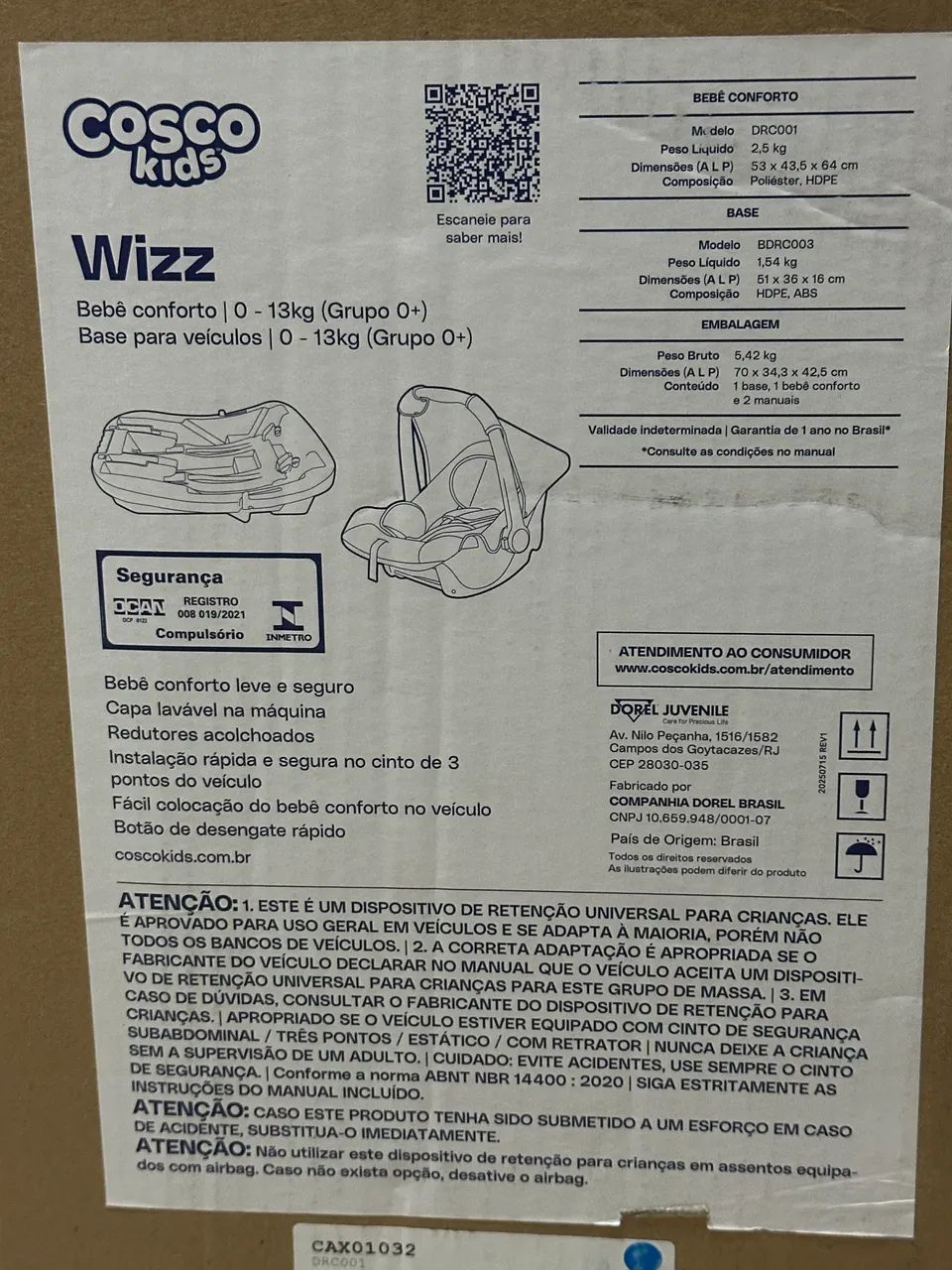 Bb conforto c/ base cosco wizz - Foto 2