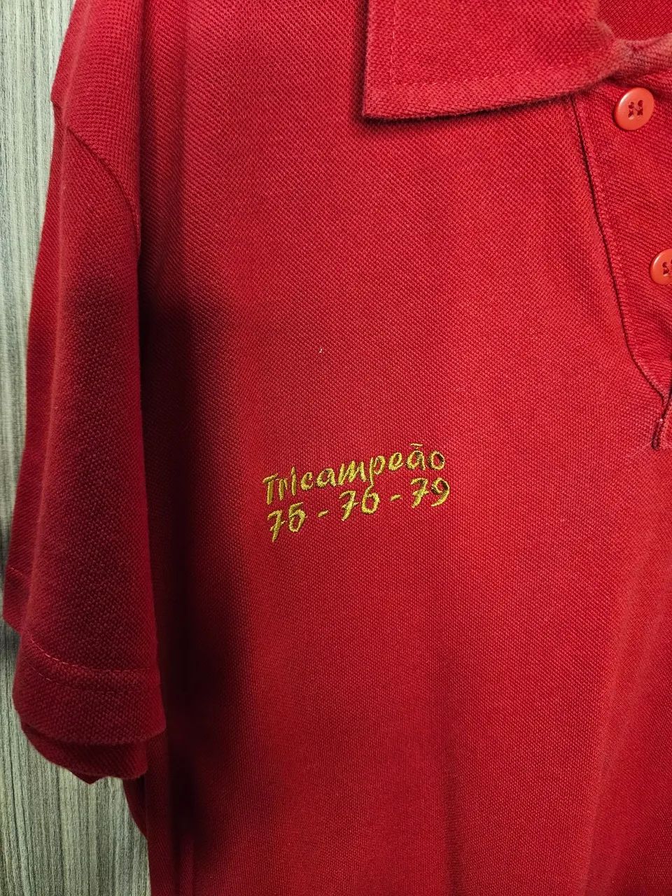CAMISETA INTERNACIONAL PORTO ALEGRE POLO TRICAMPEÃO  - Foto 2