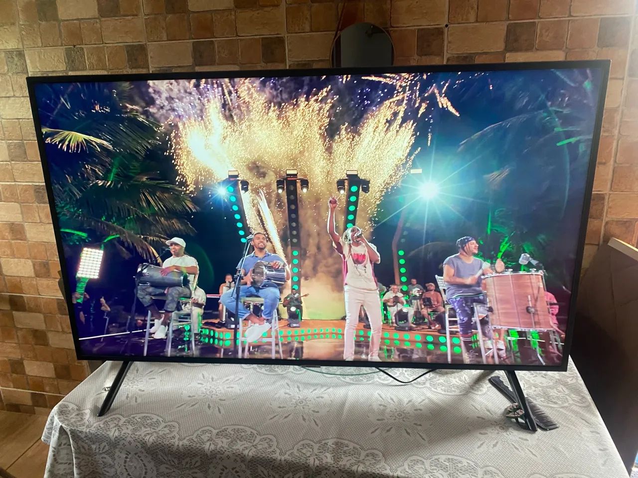 Tv Samsung 50 polegadas smart 4k luxo  - Foto 3