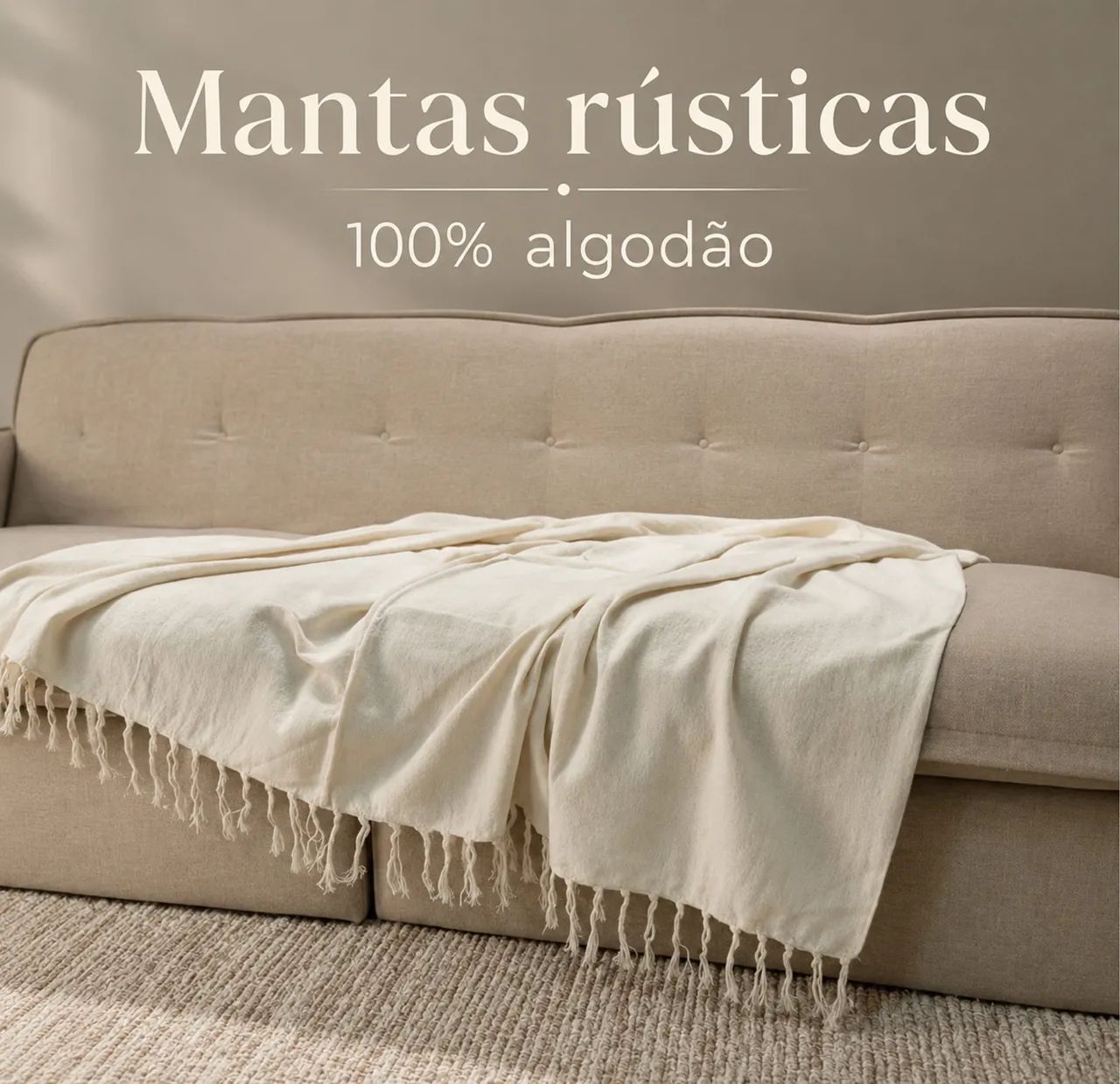 Mantas rústicas 