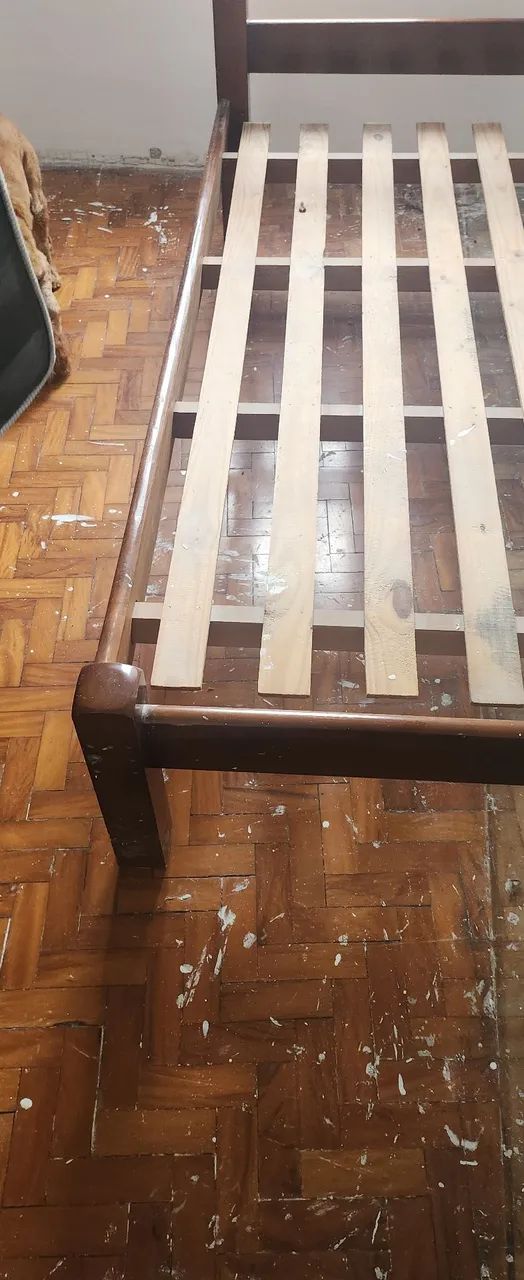 Cama solteiro madeira maciça  - Foto 2