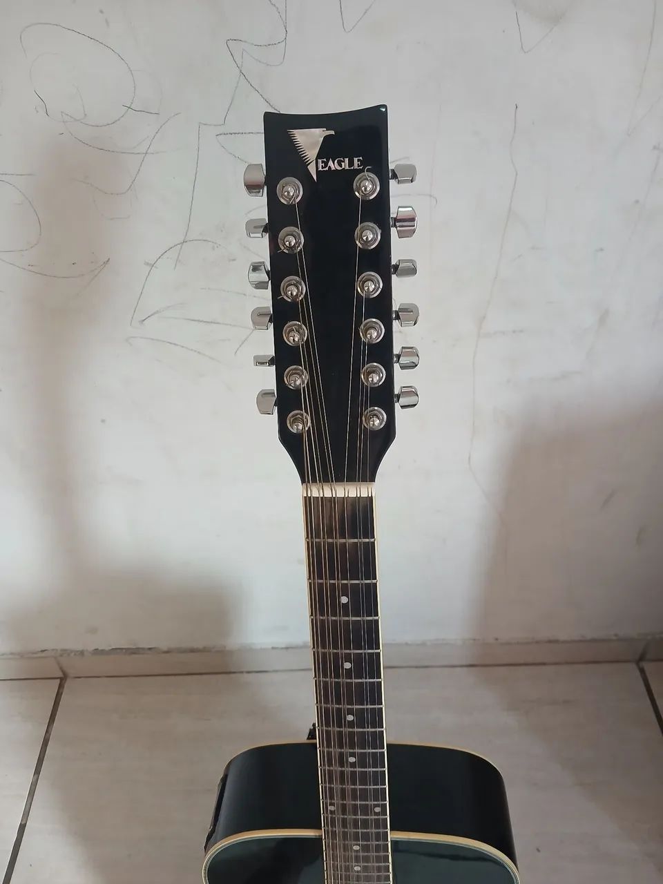 Vendo violão 12 cordas EAGLE, eletroacustico 