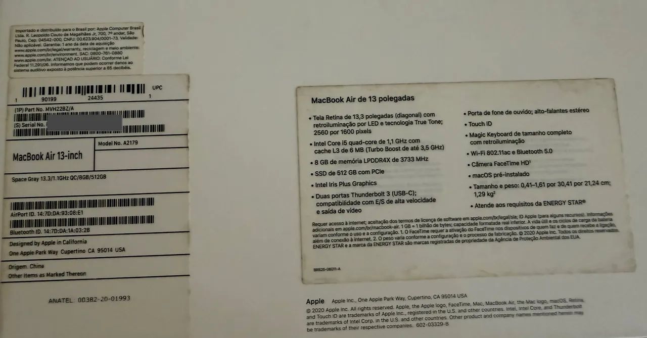 MacBook Air 13? 2020 ? Intel Core i5 | 8GB RAM | 512GB SSD - Foto 4