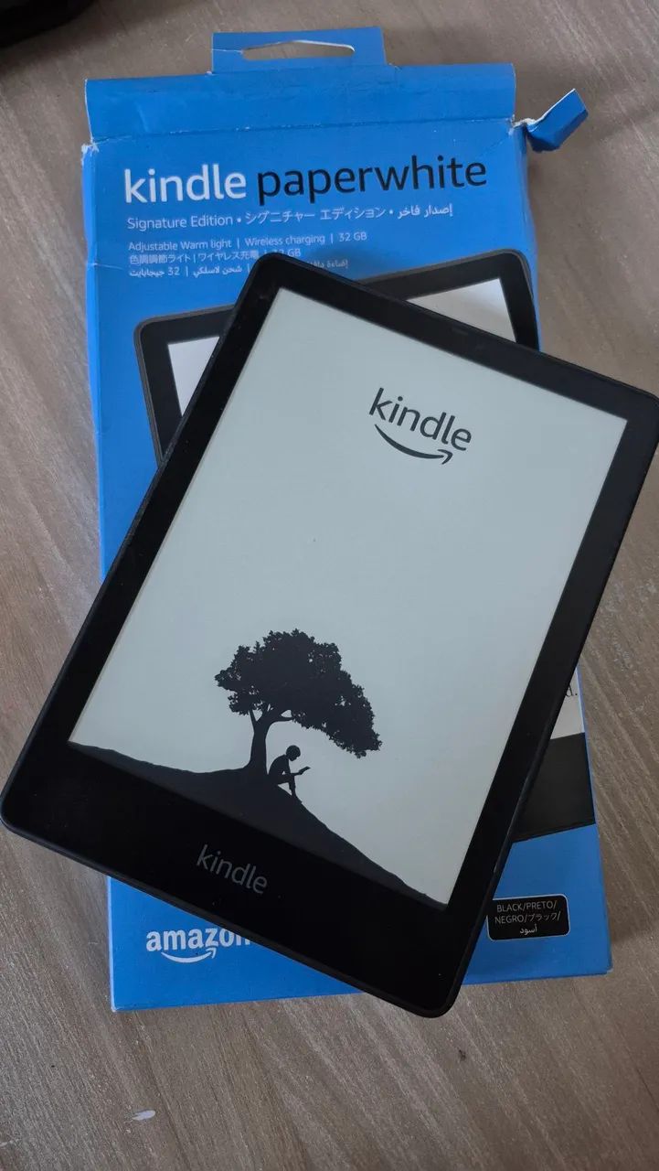 Kindle Paperwhite Signature Edition 11ª Geração - 32GB + Capa O