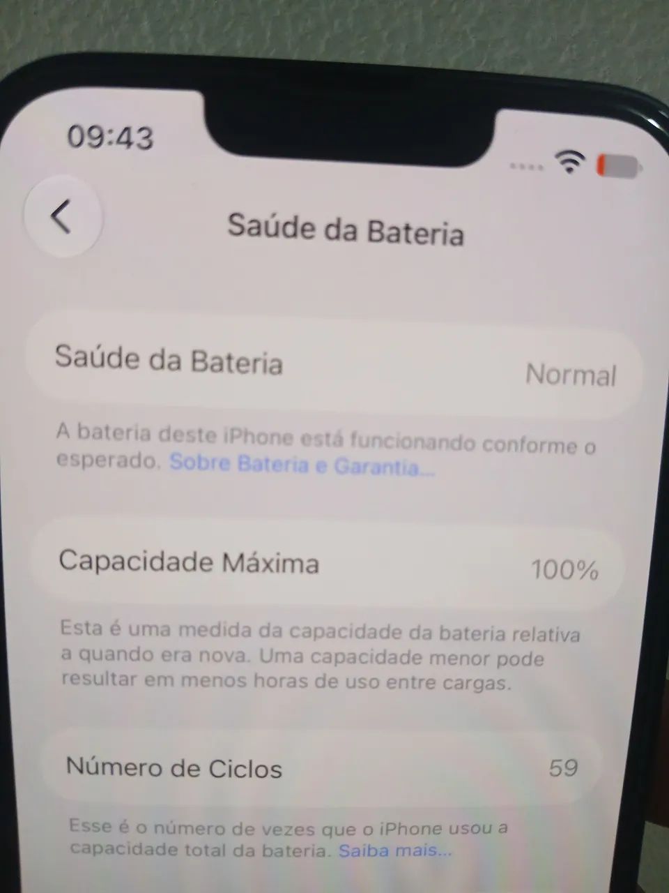 Iphone 16e 128 Gb 100% de saude  - Foto 3
