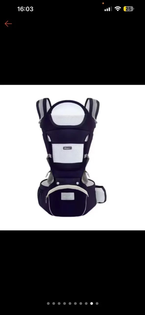 Canguru Bebê 3 em 1 Ergonômico 