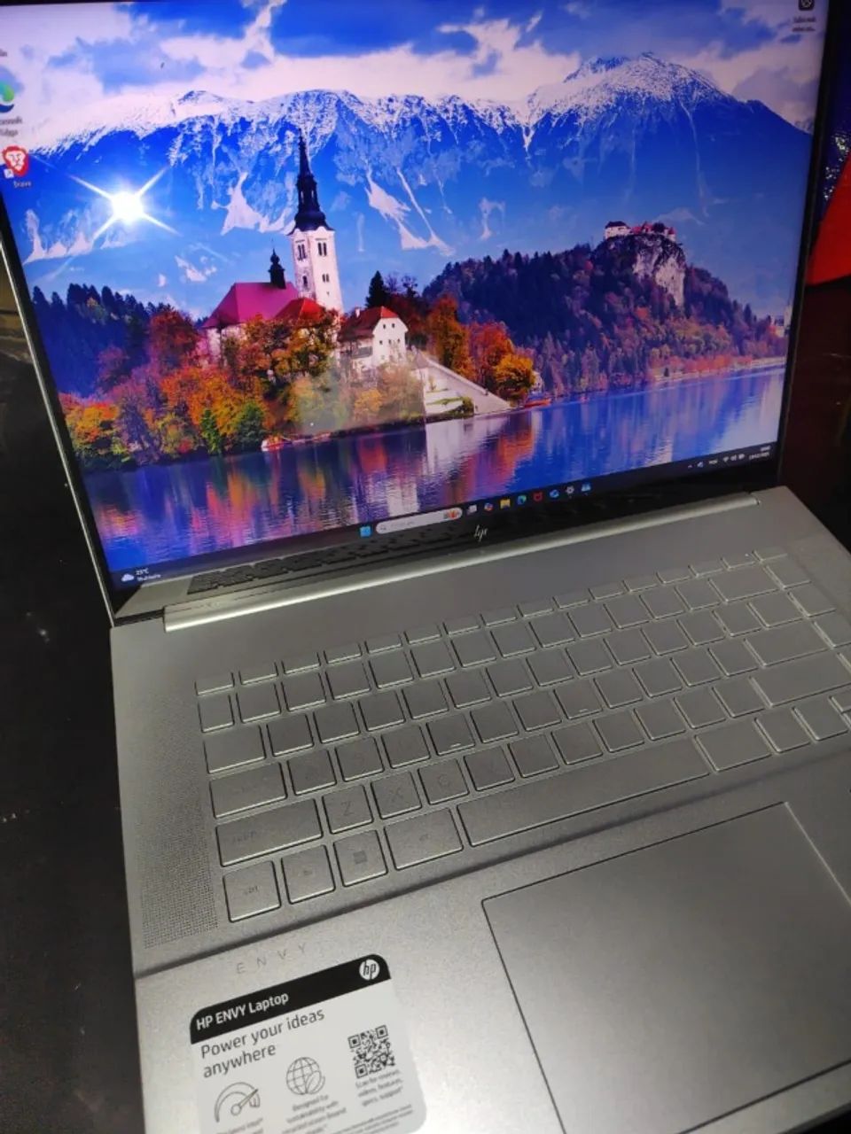 Notebook Hp Envy 16'' - Silver Com Tela Touch