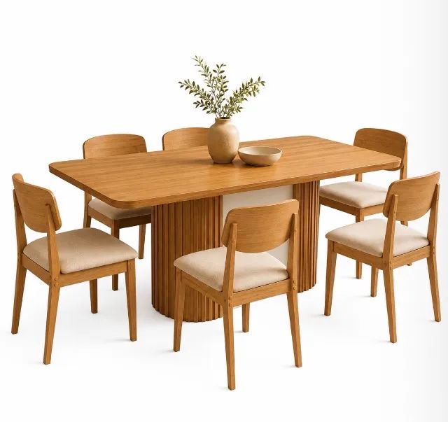 Conjunto de Jantar Verona 180 com 6 Cadeiras - Foto 2