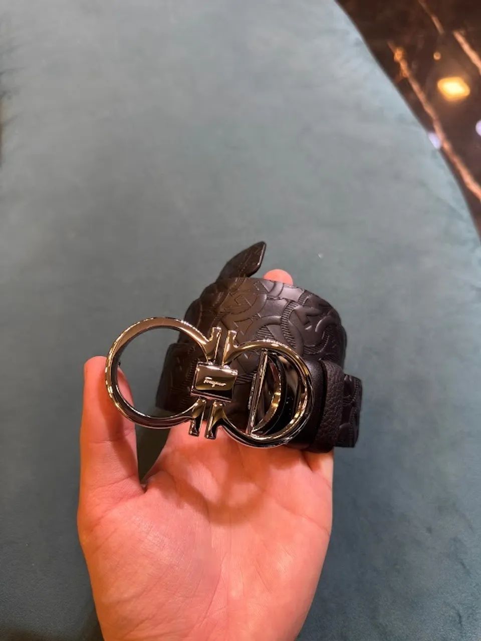 CINTO FERRAGAMO - PRETO 