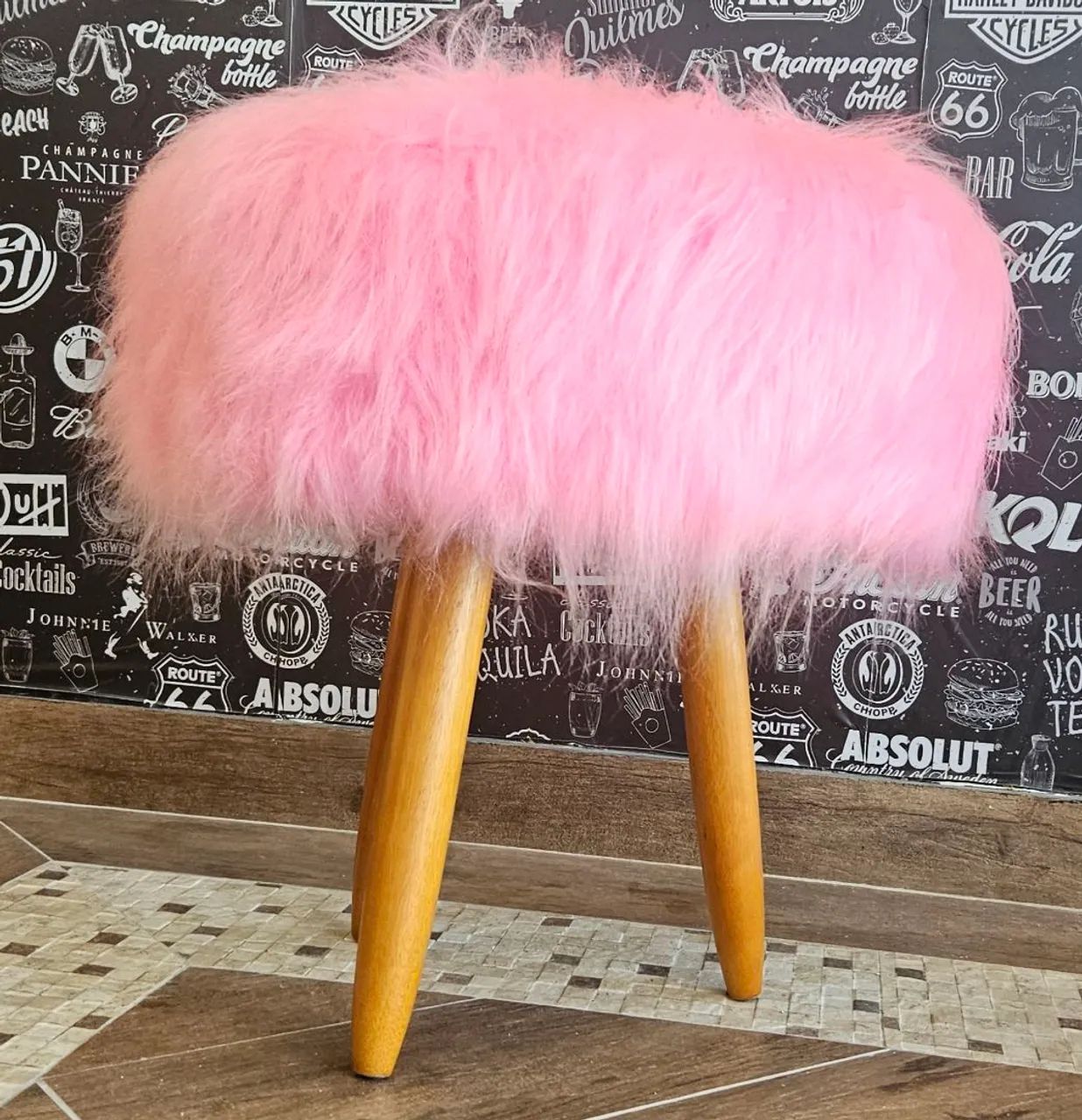 Lindo Puff Rosa - Foto 2