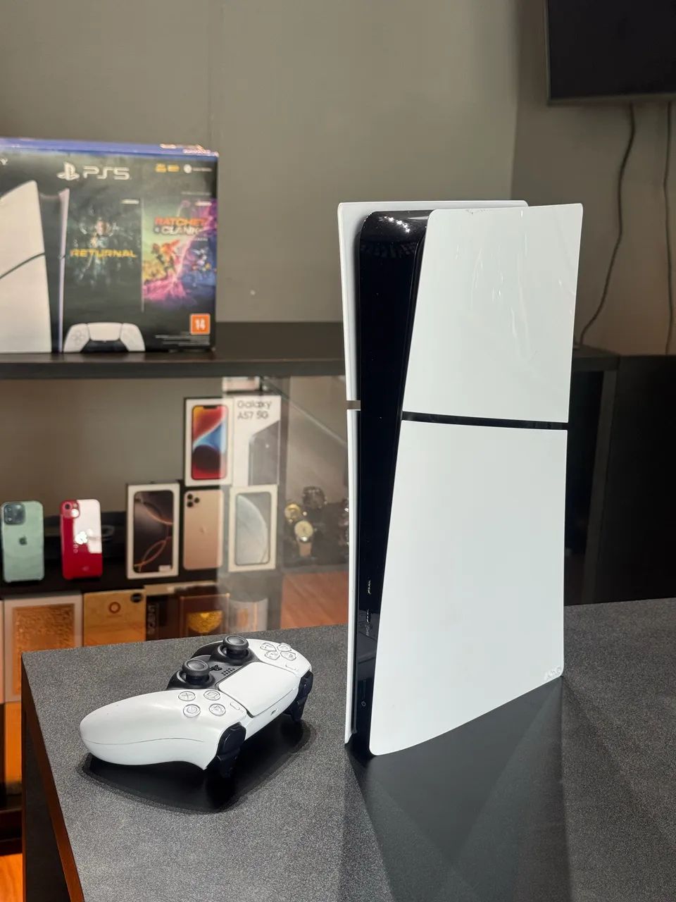 Ps5 slim com 5 mês de uso, oportunidade  - Foto 5