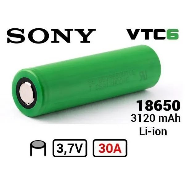 Bateria Sony VTC-6 Para Vaping: Performance Excepciona - Foto 3