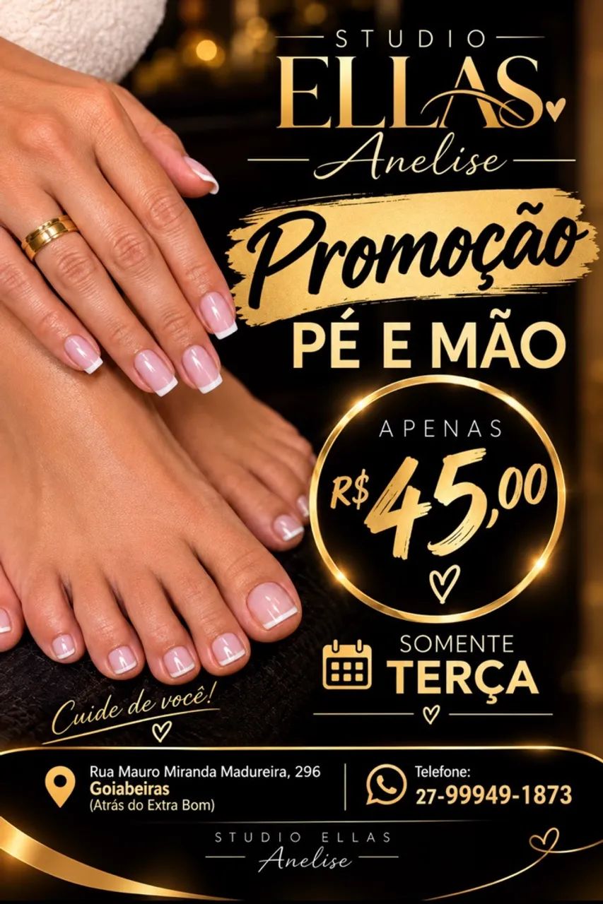 Mão e Pé tradicional 