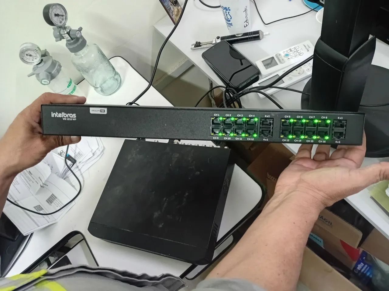 Vendo balu de 16 canais modelo novo intelbras  - Foto 2