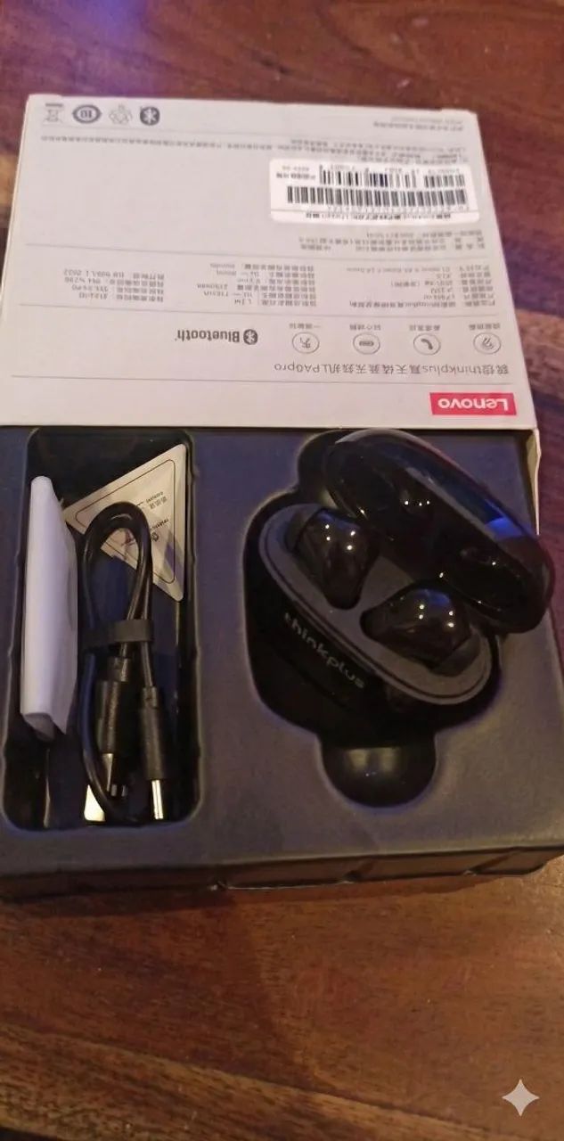 Fone Bluetooth Lenovo LP40 Pro - Som Potente, Sem Fios e Alta Qualidade - Foto 2