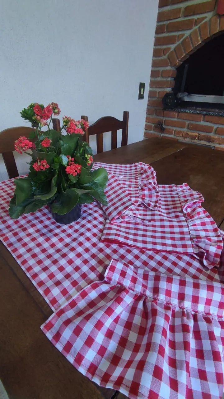 Jogo americano com caminho de mesa  - Foto 3