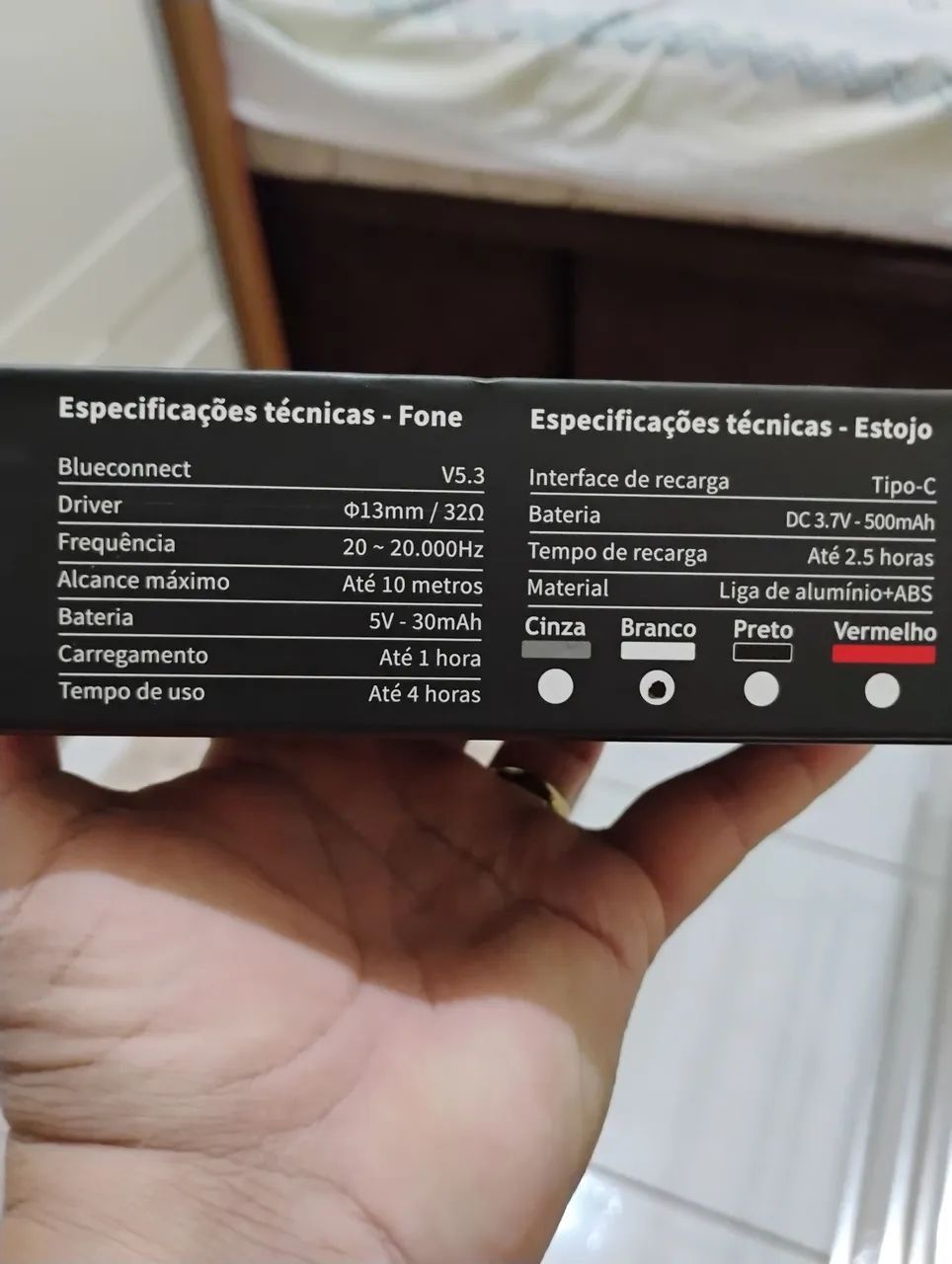 Fone de ouvido bluetooth. - Foto 2