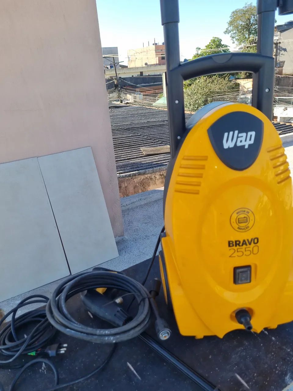 Lavadora de alta pressão WAP Bravo 2550 com defeito - Foto 5