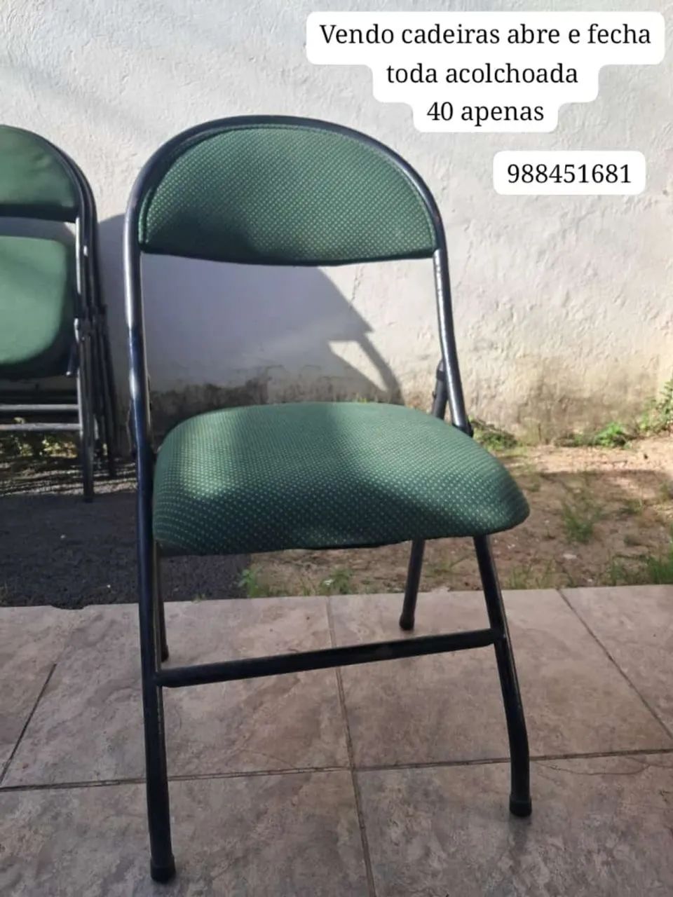 Cadeiras de ferro 