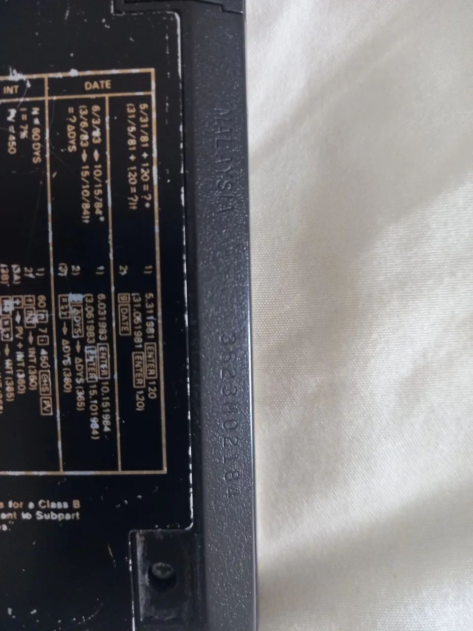Calculadora financeira hp12c com defeito  - Foto 3