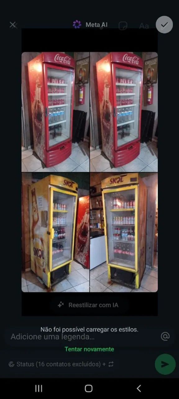 Freezer expositor 