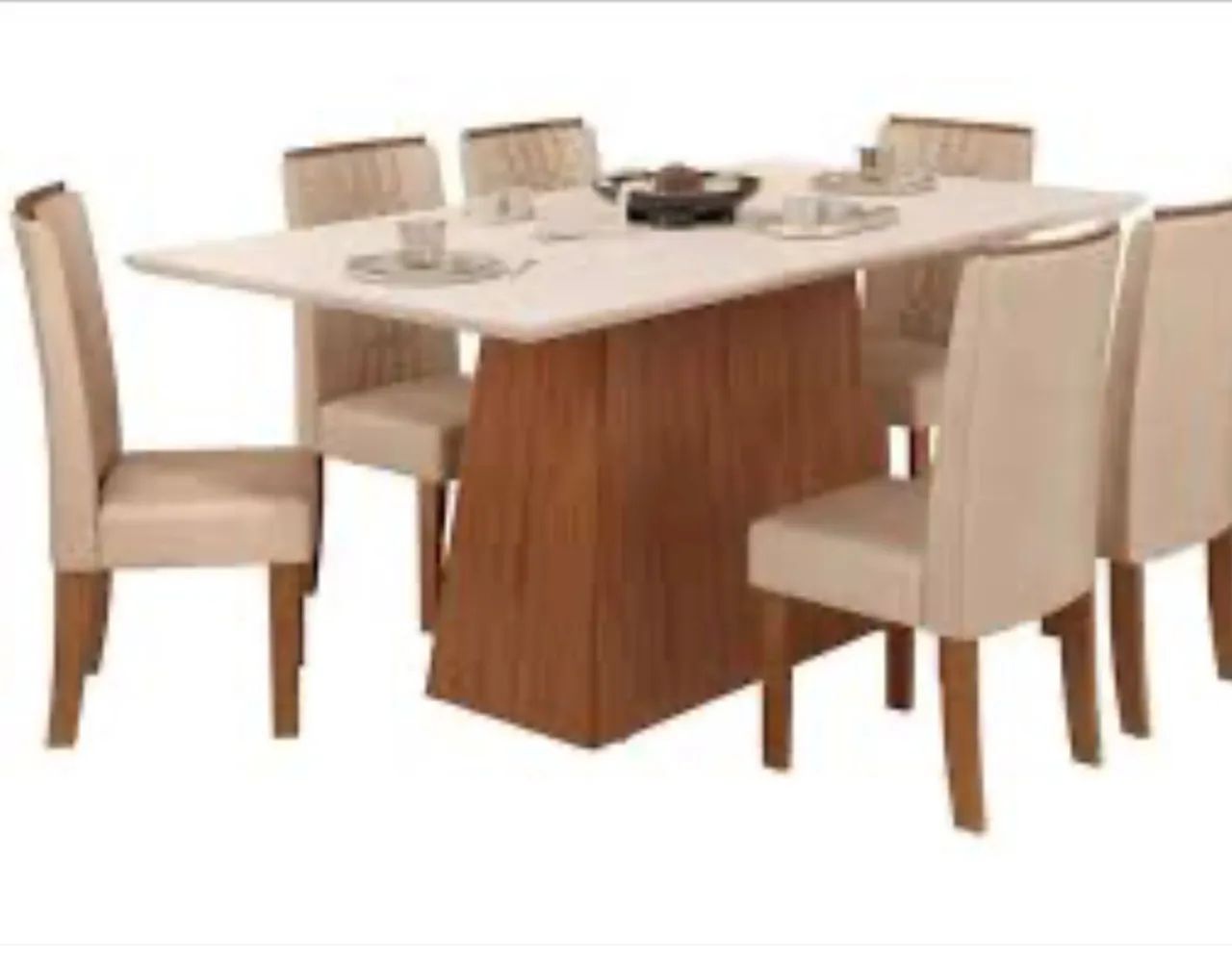 Mesa 6 cadeiras retangular 