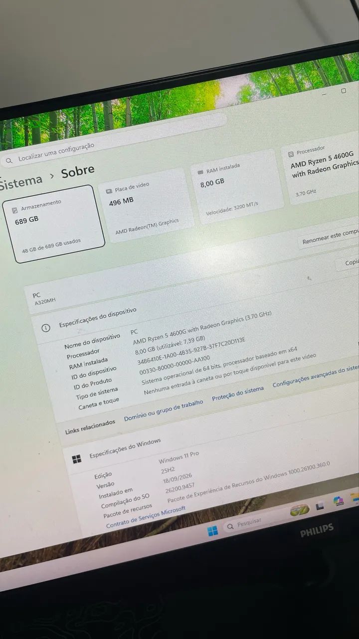 Pc gamer Ryzen 5 4600g, memória ddr4 - Foto 3