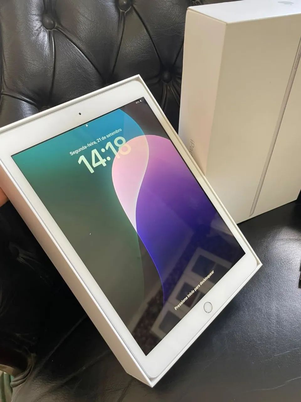 iPad 6ª Geração 9,7" - Excelente Estado + Caixa Original - Foto 2