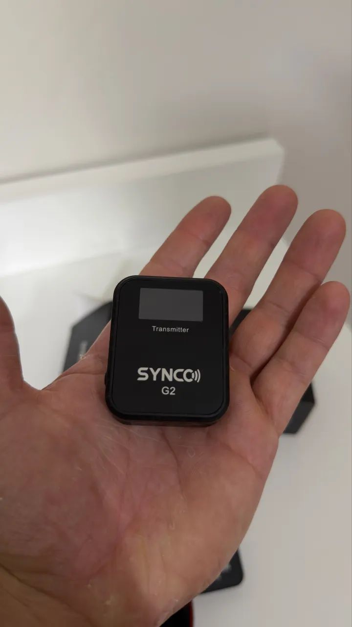 Microfone Digital Sem Fio Compacto Synco Wair G2-A1 