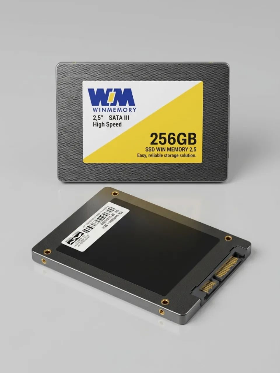 SSD 256GB WinMemory 2,5" SATA III (Excelente Estado / Testado)
