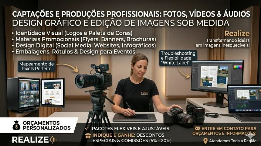 Edição de Vídeo, Design gráfico e Serviços com Inteligência Artificial - Foto 4