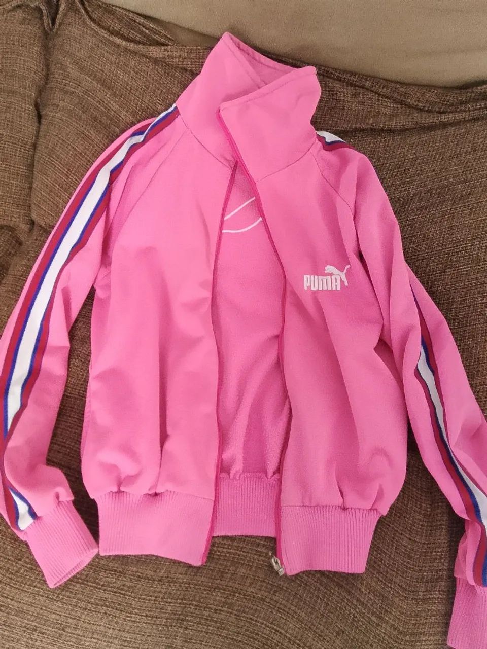 Jaqueta Puma Original Rosa Feminina - Usada