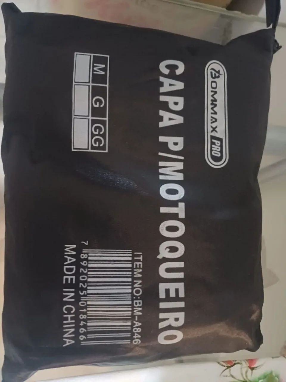 Capa p/ motoqueiro 
