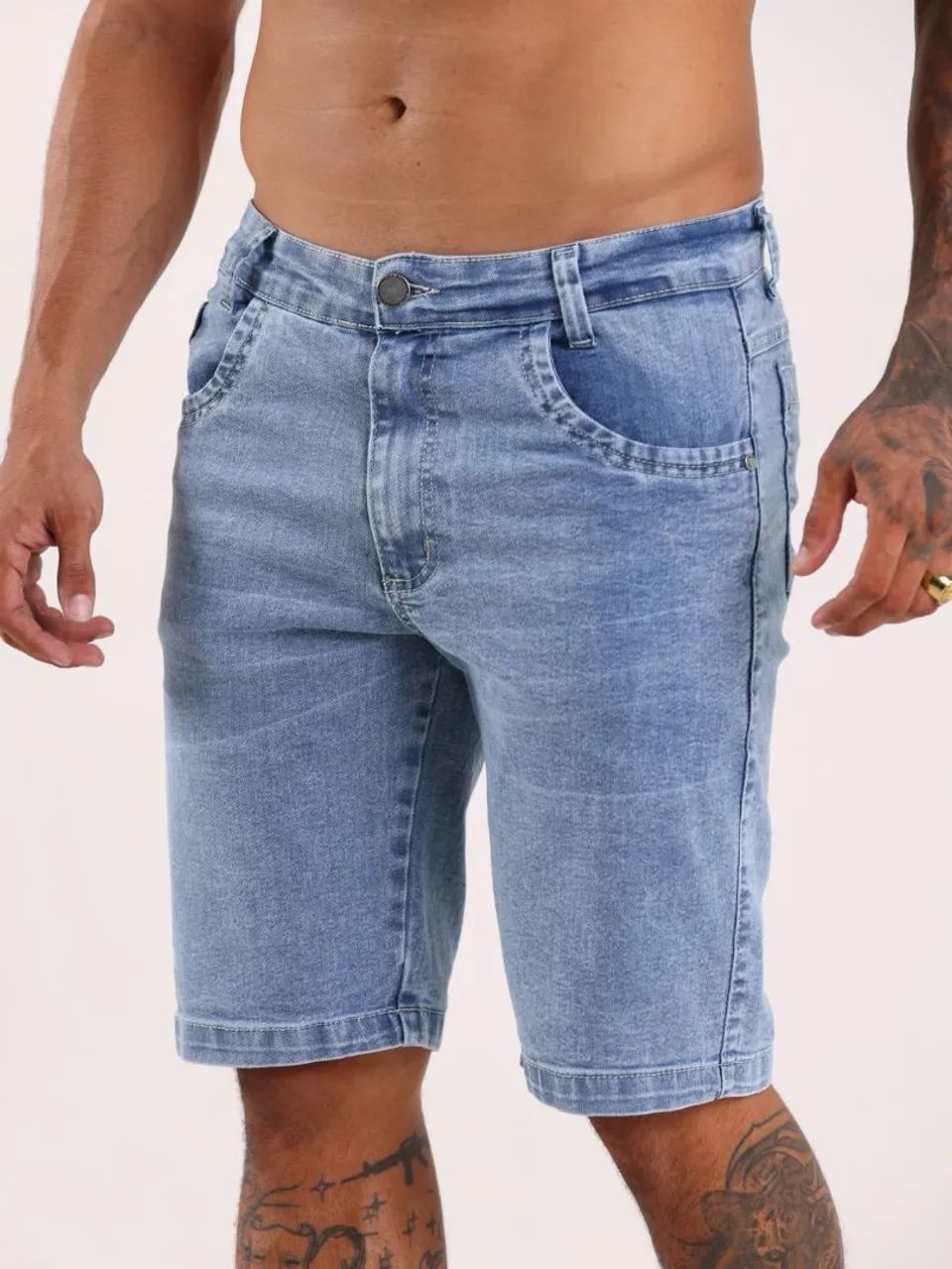 Bermudas jeans modelos raspadinhas  - Foto 3