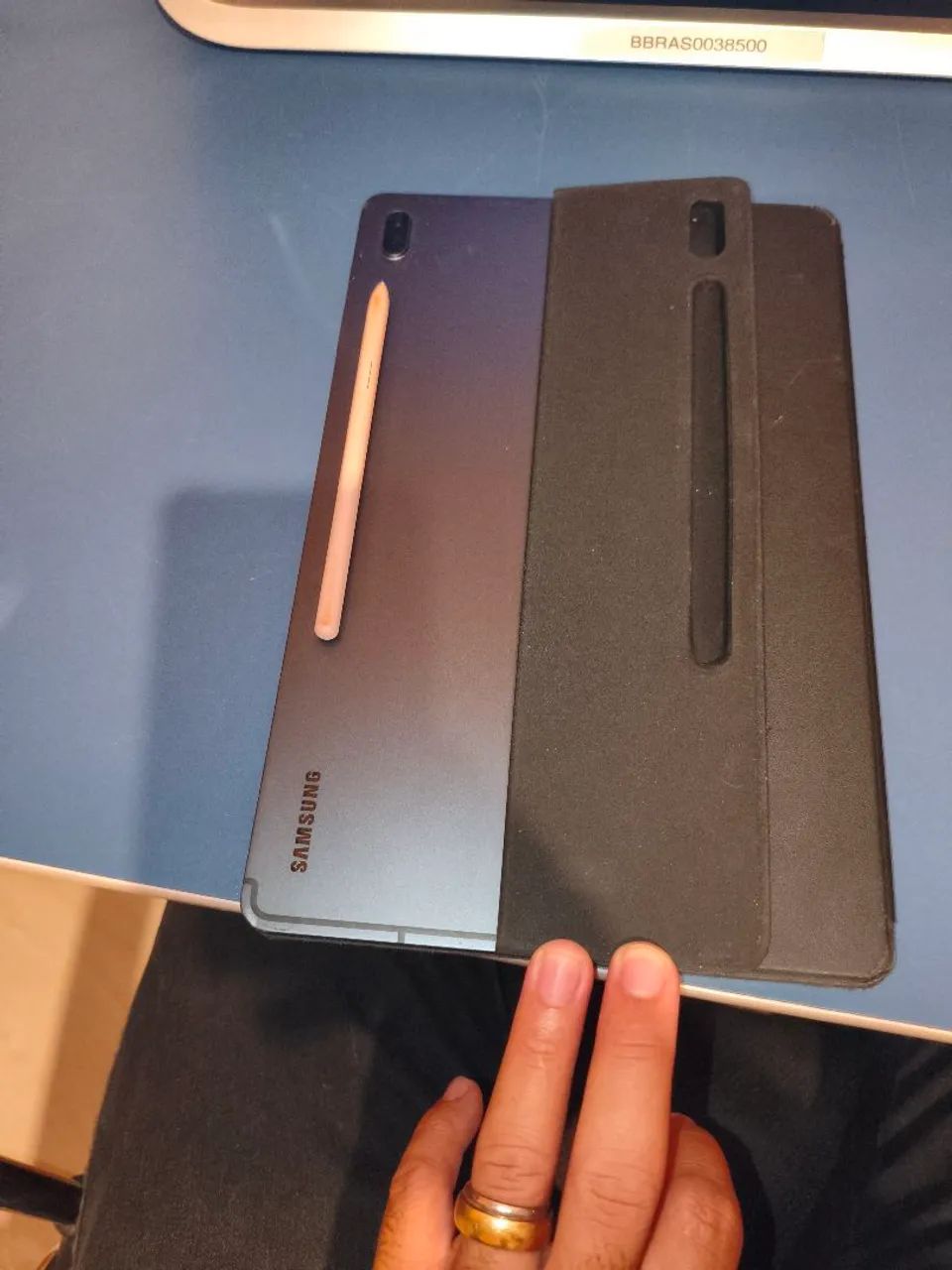 Tablet Samsung S7 FE (Tela Grande) Pega chip Também  - Foto 3