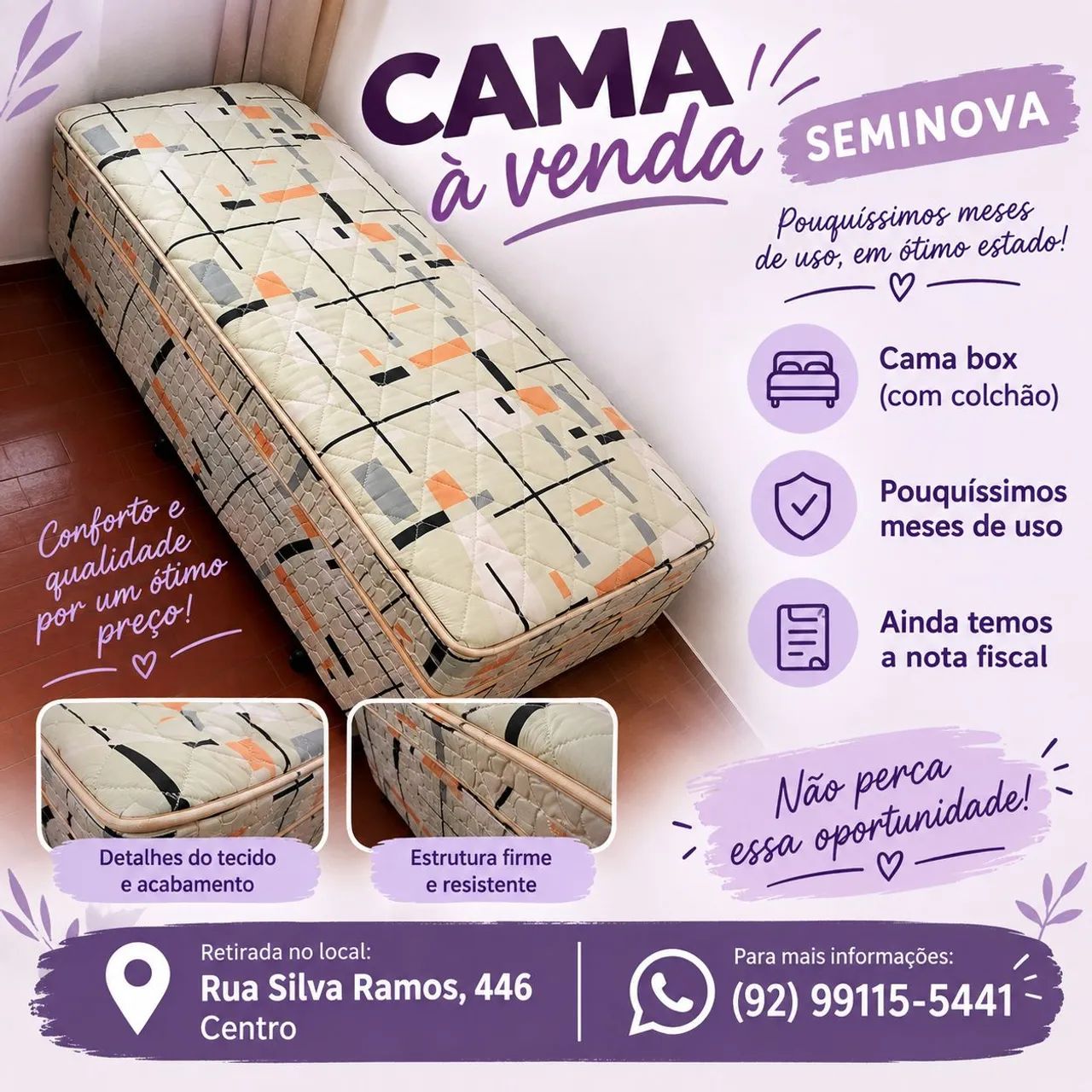 Cama Box Solteiro - Foto 2