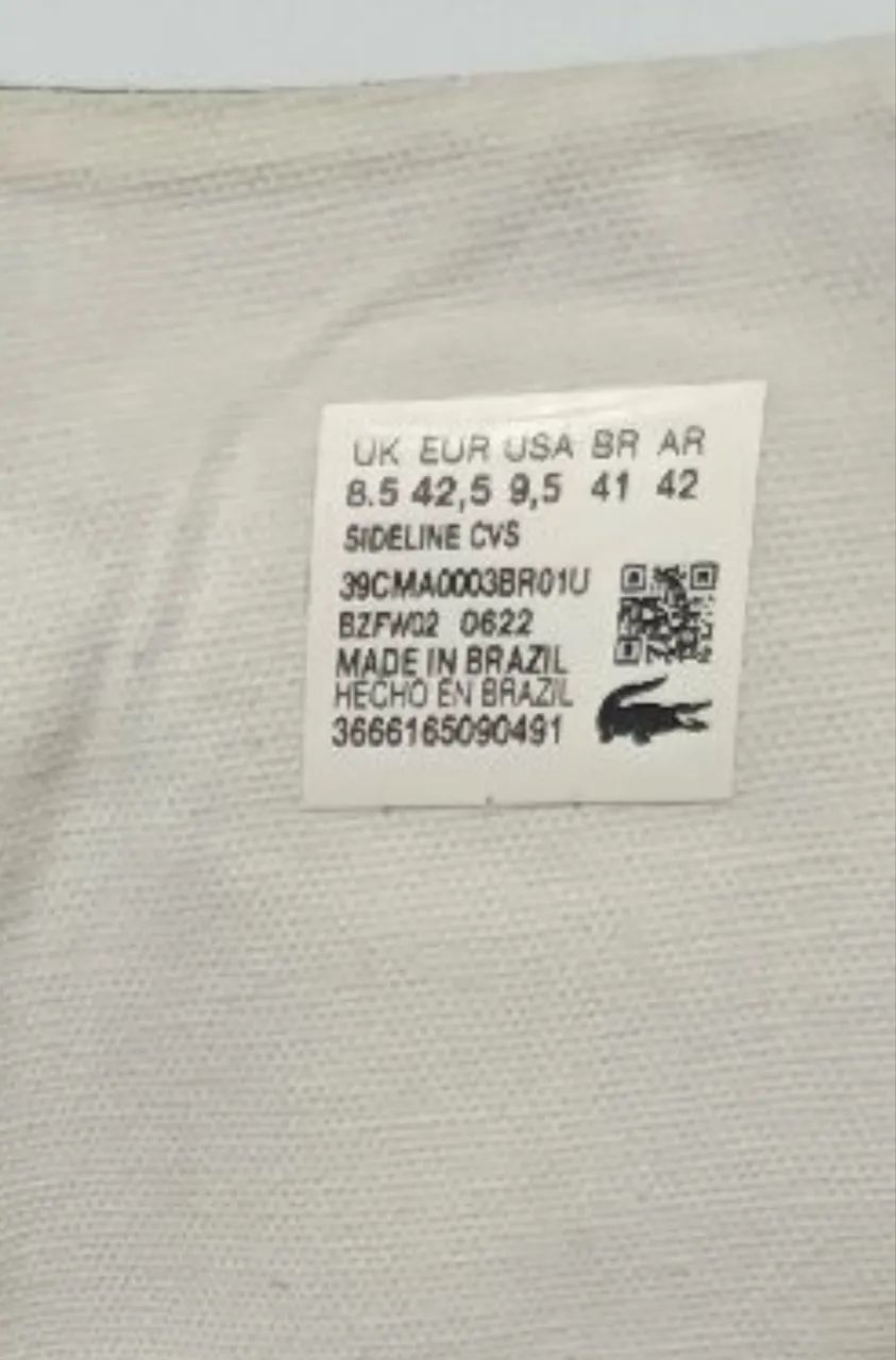 Tênis Lacoste 41 - Foto 5