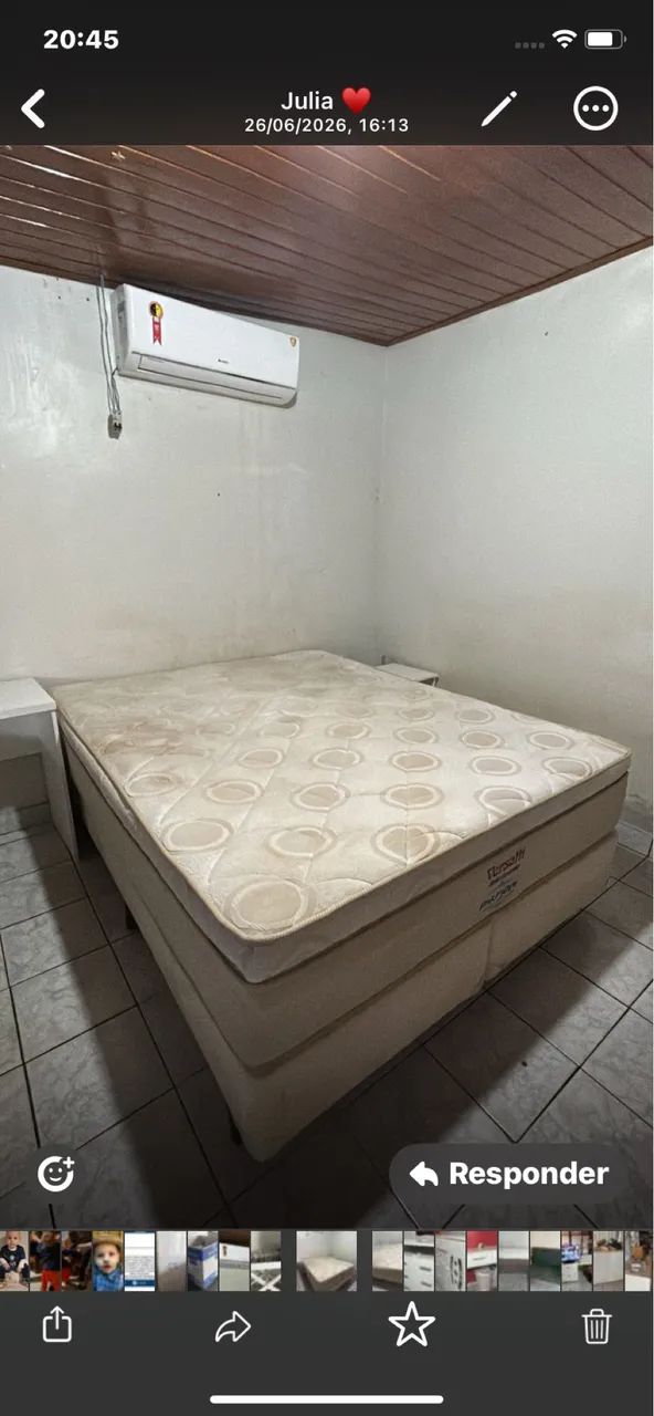Vende-se Cama Box Queen completa!!  - Foto 3